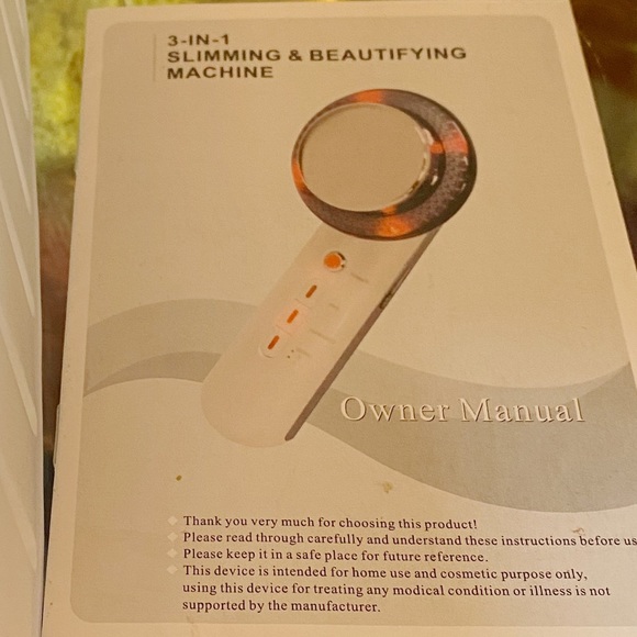 Skincare Options 3-IN-1 Slimming Machine w/ 2 bottles of Spotless Upgrade Gel - Picture 5 of 11